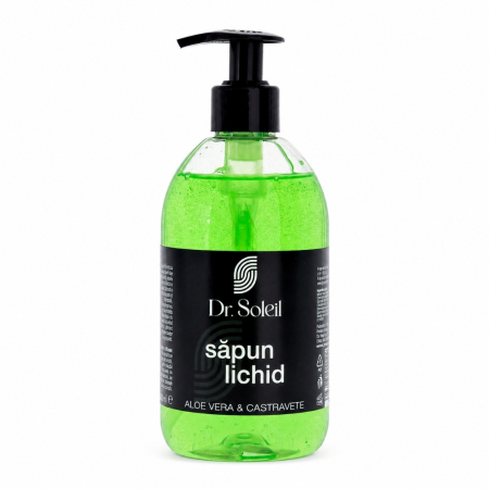 Ingrijire Maini si Picioare - Săpun lichid cu Aloe Vera și Castravete, 500 ml, Dr. Soleil