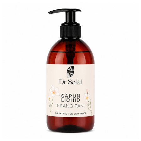 Ingrijire Maini si Picioare - Săpun lichid cu Frangipani și extract de Ceai Verde, 500 ml, Dr. Soleil