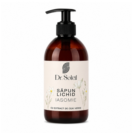 Ingrijire Maini si Picioare - Săpun lichid cu Iasomie și extract de Ceai Verde, 500 ml, Dr. Soleil