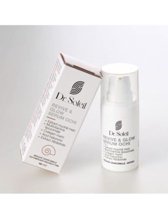 Serum ochi cu mucină de melc Revive & Glow, 15 ml, Dr. Soleil [3]