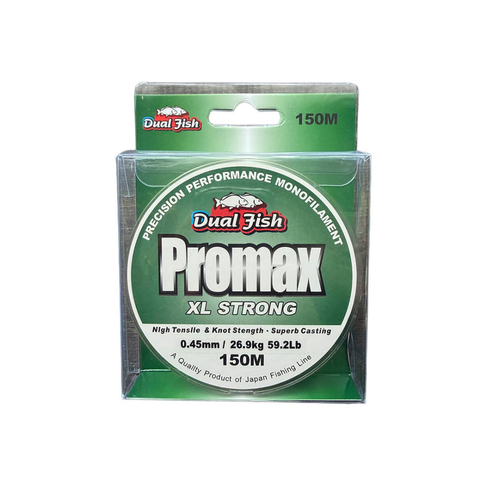Fir monofilament PROMAX, 150M, grosime de 0.45mm, Dual Fish [2]