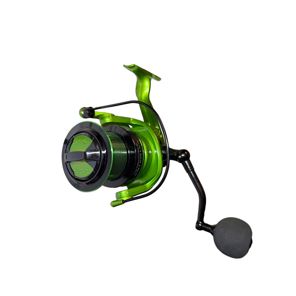 Mulineta AQ8000 green, 6+1 rulmenți, Dual Fish [2]