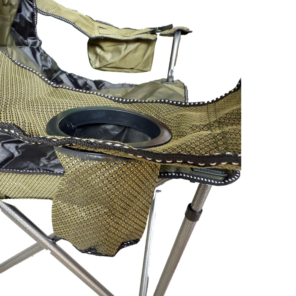 Scaun impermeabil cadru metal cu spătar, 150kg rezistenta,(cod HBA 1005), Dual Fish [2]