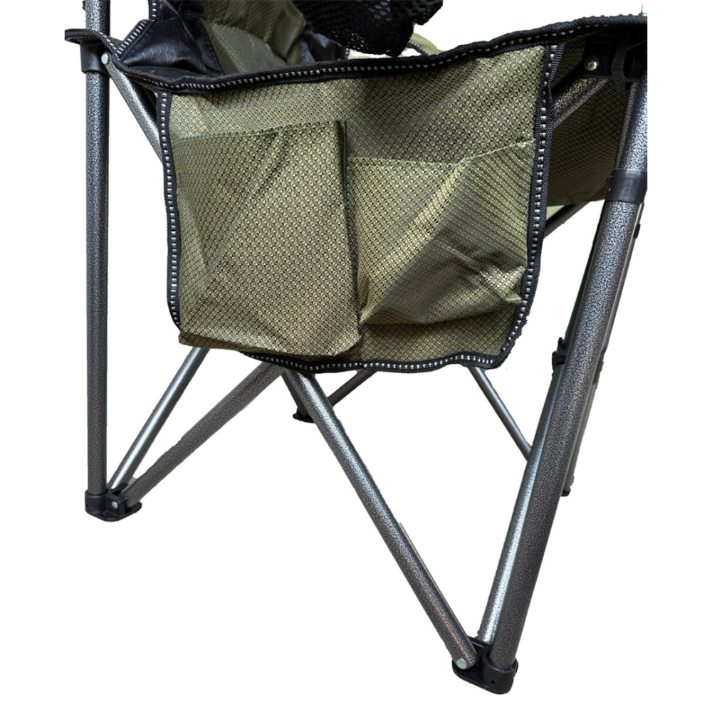 Scaun impermeabil cadru metal cu spătar, 150kg rezistenta,(cod HBA 1005), Dual Fish [3]