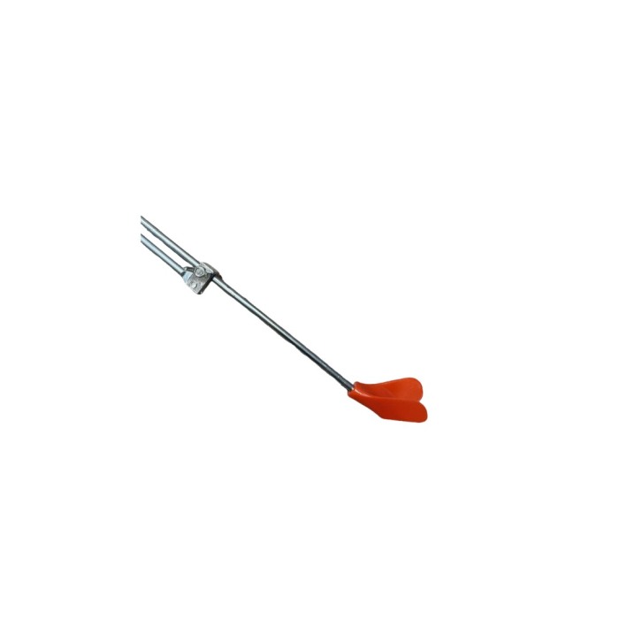 Suport rabatabil cu pana, pentru pescuit, culoare rosu, Dual Fish [2]