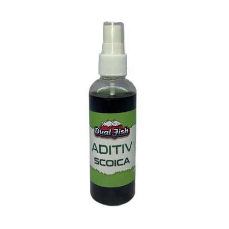 Aditiv atractant sub forma de spray - Aditiv atractant sub forma de spray pentru pescuit, aroma de SCOICA, 100 ml, Dual Fish