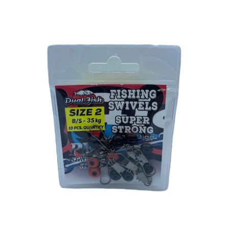 Pescuit la crap - Agrafa culisanta nr 2,  10 bucati /plic, Dual Fish