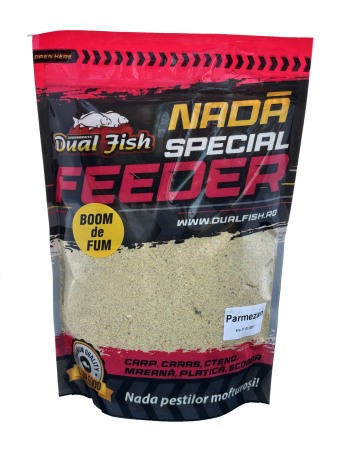 BOOM DE FUM NADA SPECIAL FEEDER - BOOM DE FUM Nada special FEEDER, aroma de parmezan, 1kg, Dual Fish
