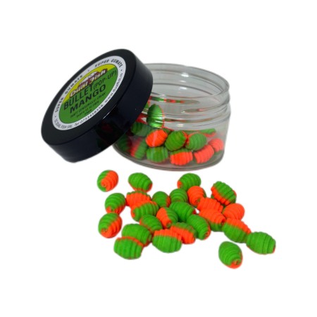 BULLET (WAFTERS) - BULLET ( WAFTERS), aroma de MANGO, dimensiune de 10 mm, 25 gr, Dual Fish