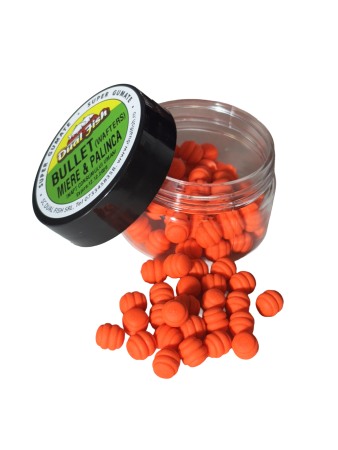 BULLET (WAFTERS) - BULLET ( WAFTERS), aroma de MIERE+PALINCA, dimensiune de 6 mm, 25 gr, Dual Fish