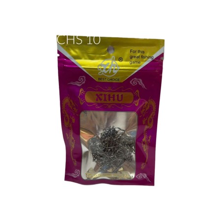 Accesorii monturi crap - Carlige NR 10 COD: CHS,  100 bucati /plic, Dual Fish