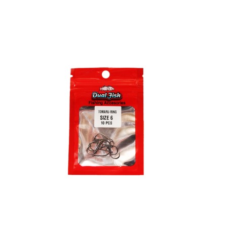 Carlige crap - Carlige NR 6, COD TOMARU, 10 bucati /plic, Dual Fish