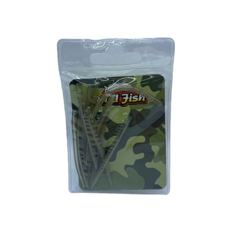 Pescuit la crap - Conuri Antitangle silicon 4,5 cm, 10 bucati/plic, Dual Fish