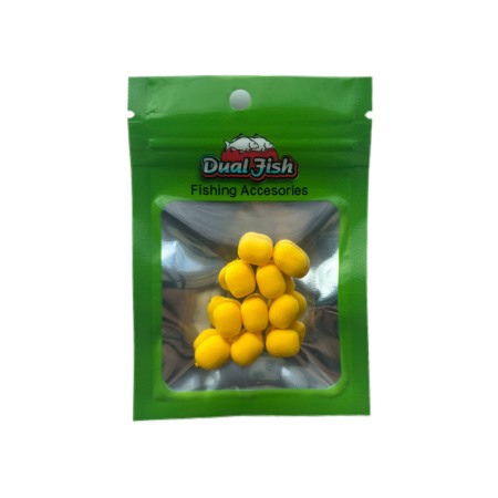 Dual-Sponge - Dual-Sponge, 10mm, galben, Dual Fish