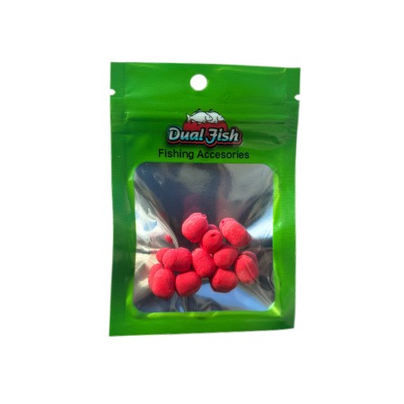 Dual-Sponge - Dual-Sponge, 10mm, roșu, Dual Fish