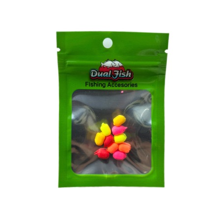 Dual-Sponge - Dual-Sponge, 6mm, mix, Dual Fish