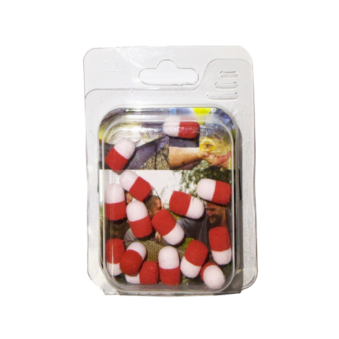 Bile și porumb din silicon - Dumbell din spuma flotantă, 10mm, Dual Fish