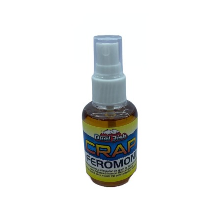 Aditivi, arome, atractanti - Feromon Atractant spray, pentru CRAP, 50 ml, Dual Fish