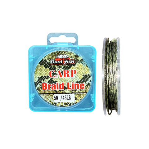 Fire crap - Fir CARP BRAID LINE LEADCORE, 5M, rezistenta 35lb( 15.87 kg), Dual Fish