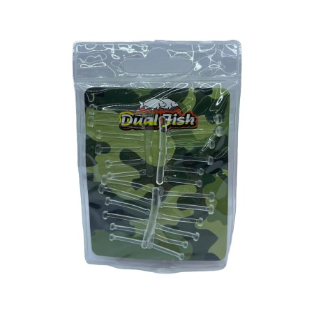 Pescuit la crap - Fir de par silicon, 24 bucati/plic, Dual Fish