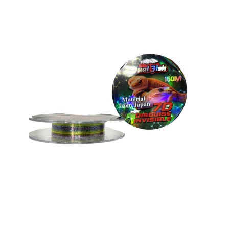 Fire crap - Fir monofilament 7D, 150M, grosime de 0.18MM, rezistenta 9,6 KG, Dual Fish