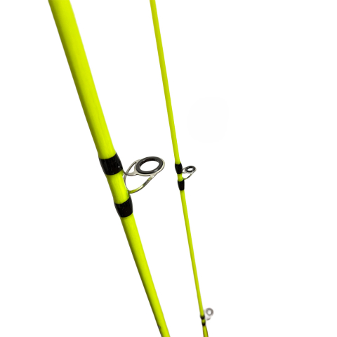 Lanseta fibra de sticla plină CAT-FISH yellow, 2.7M, Dual Fish - [2]
