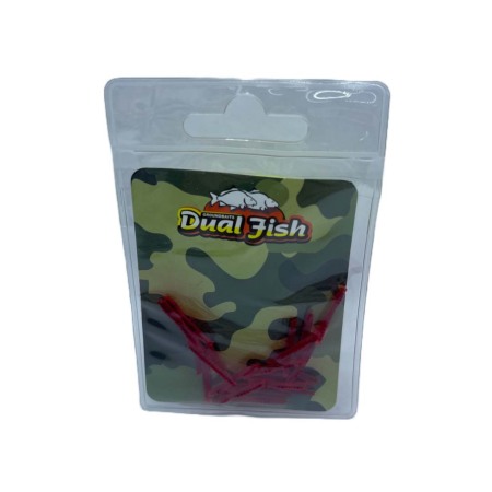 Accesorii monturi crap - Libelule silicon, 20 bucati /plic, Dual Fish
