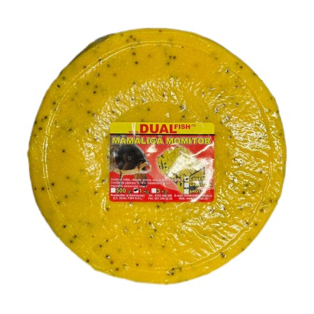 Mamaliga - Mamaliga Momitor, aroma de CANEPA, 1 kg, Dual Fish