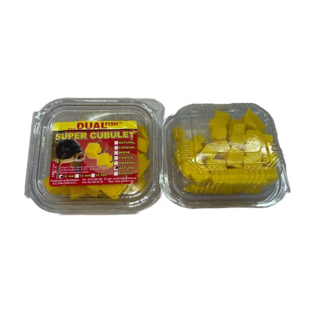 Super cubulet - Mamaliga Super Cubulet 10 mm, aroma de USTUROI, 150 gr,  Dual Fish