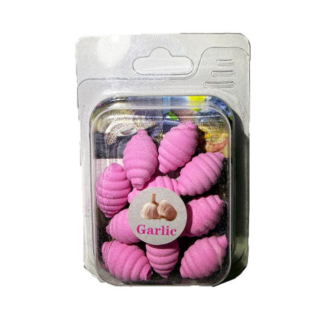 Boilies Juice - Melcisori din spuma flotantă, aroma de usturoi, 10mm, Dual Fish