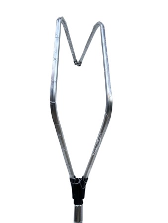 Minciog cu rama de aluminiu si coada detasabila, deschidere 60cm, Dual Fish [1]