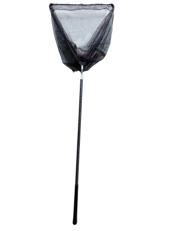 Minciog rapitor - Minciog negru din carbon, plasa cauciucată, deschidere 60cm,Dual Fish