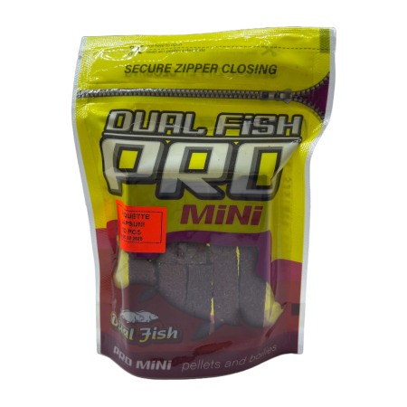 Momeala pentru pescuit briquet - Momeala pentru pescuit  briquet srot floarea soarelui, dreptunghiulara, aroma de CAPSUNI, 10 bucati /pachet, Dual Fish