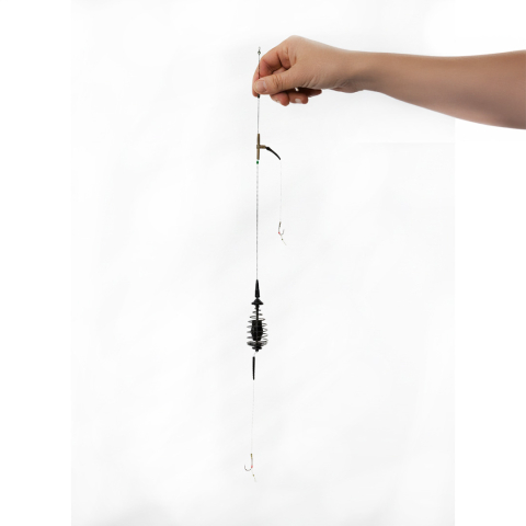 Accesorii monturi crap - Montura crap-caras, 80gr, 2 Carlige, Dual Fish