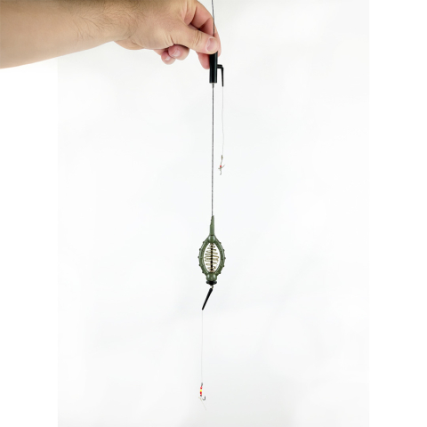 Accesorii feeder - Montura cu arc ovala, 40gr, 2 cârlige, ( cod YGD), Dual Fish