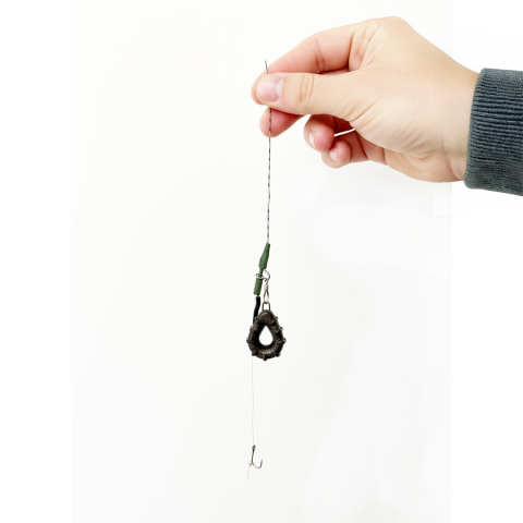 Monturi crap - Montura cu plumb GRIPPA, 80gr, 1 cârlig, (cod HD-004), Dual Fish