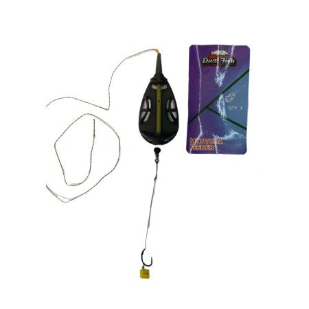 Monturi feeder - Montura method feeder 2, 30 GR, numar carlig 10, Dual Fish
