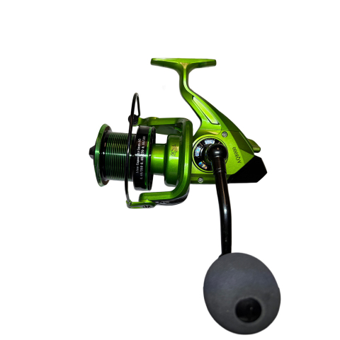 Mulinete crap - Mulineta AQ8000 green, 6+1 rulmenți, Dual Fish