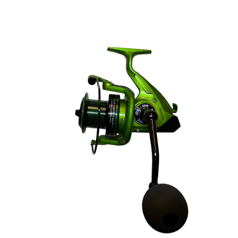 Mulinete crap - Mulineta AQ10000 green, 6+1 rulmenți, Dual Fish