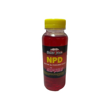 Nectar de porumb dulce - Nectar de Porumb Dulce Concentrat, aroma de CAPSUNI, 250 ml, Dual Fish