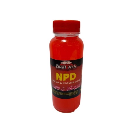 Nectar de porumb dulce - Nectar de Porumb Dulce Concentrat,aroma de SQUID SI CAPSUNI, 250 ml, Dual Fish