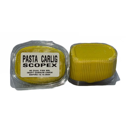 Pasta carlig - Pasta Carlig, aroma de SCOPEX, 100 gr, Dual Fish