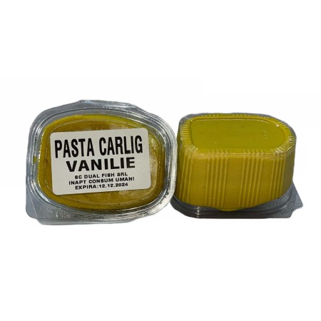 Pasta carlig - Pasta Carlig, aroma de VANILIE, 100 gr, Dual Fish
