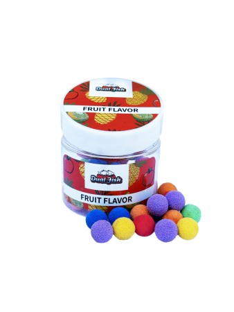 POM-POM - POM-POM, aroma de fructe, dimensiune de 8 mm, Dual Fish