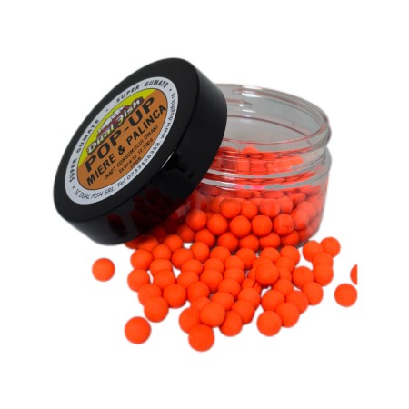 Pop-up - Pop Up, aroma de MIERE SI PALINCA, dimensiune de 6 mm, 25 gr, Dual Fish