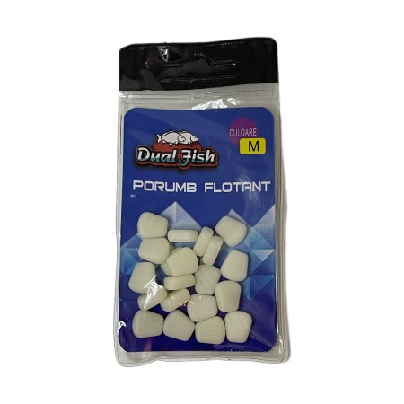 Momeala silicon - Porumb flotant din silicon, pentru pescuit, M, Dual Fish