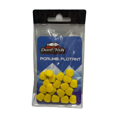 Momeala silicon - Porumb flotant din silicon, pentru pescuit, M, Dual Fish