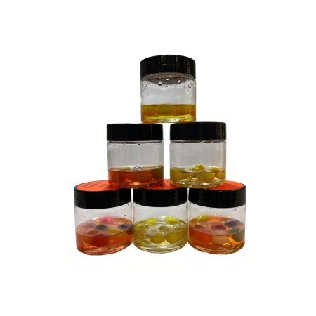 Porumb Flotant in dip, aroma de MIERE, 8 bucati/borcan, Dual Fish [1]