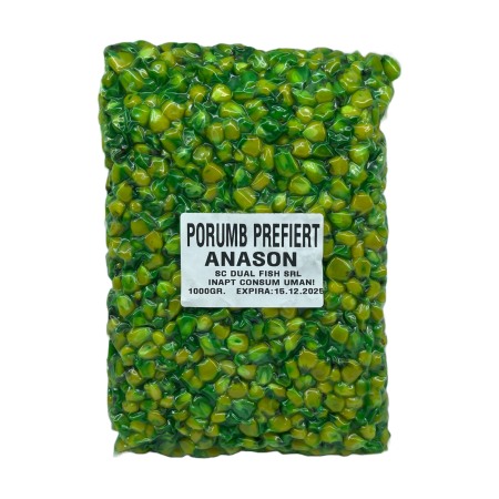 Porumb prefiert - PORUMB PREFIERT VIDAT, AROMA DE ANASON, 1 KG, DUAL FISH