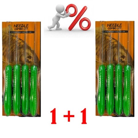 Promotii - PROMOTIE 1+1! Set 4 crosete, pentru pescuit, Dual Fish